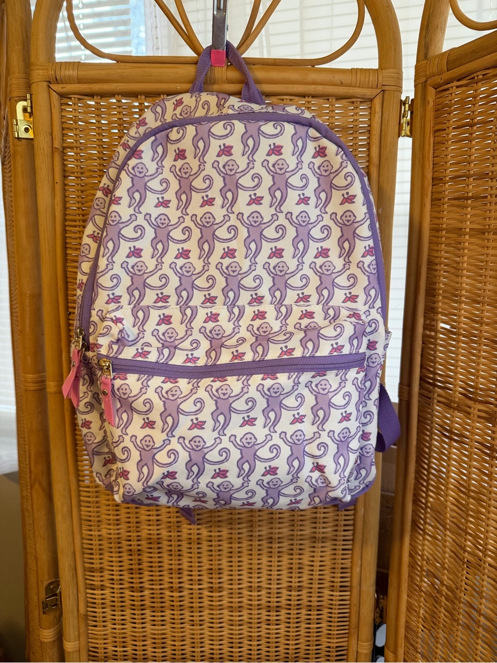 Roller Rabbit Pottery Barn Lilac Backpack - Picture 2 of 16